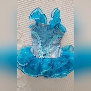 Popatu Blue "Frozen" Dance Costume